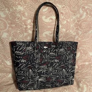 Lacoste Anna Reversible Leather Tote Bag